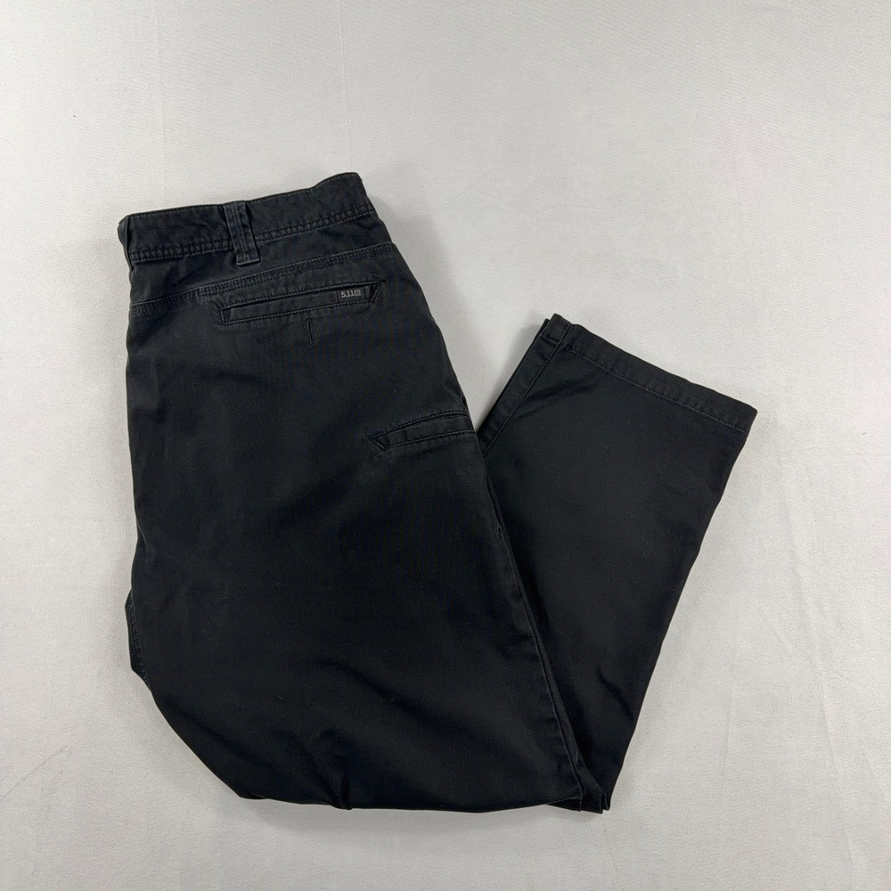 5.11 Tactical Edge Chino 2.0 Straight‎ Fit Pants Men Black 42x30